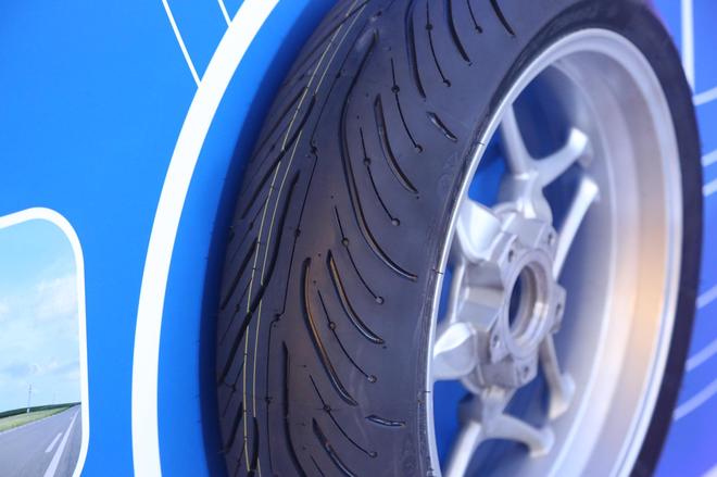 The gospel of knights, Michelin released four motorcycle tires.