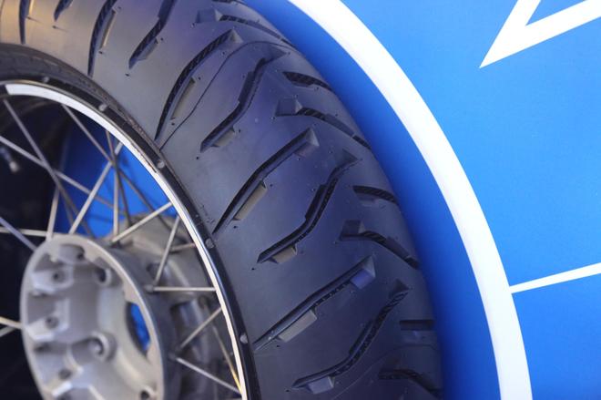 The gospel of knights, Michelin released four motorcycle tires.