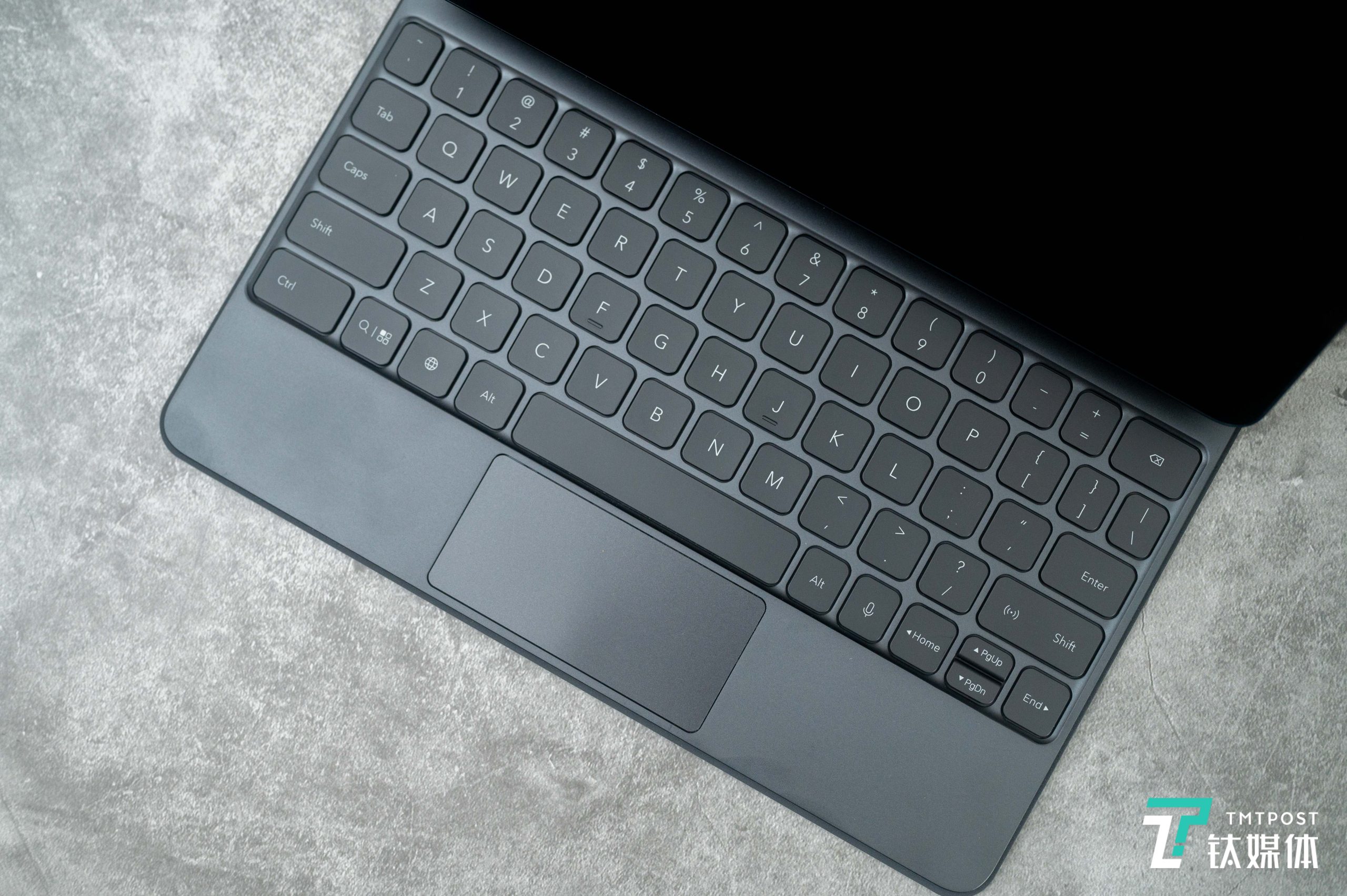 Equipped with a touchpad